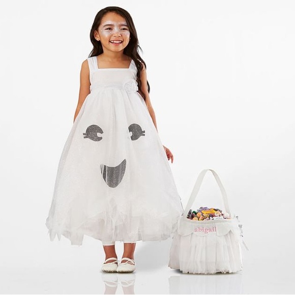 Pottery Barn Kids Other - Girls Light-Up Ghost Tutu Halloween Costume-Size 3T/4-6/7-8 by Pottery Barn Kids